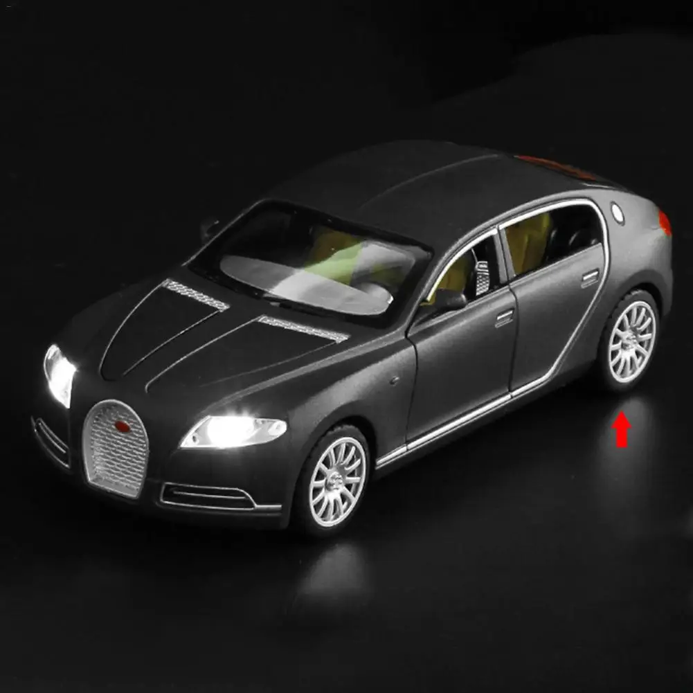 1:32 игрушечный автомобиль Bugatti Die-легкоплавкий Металл музыкальный сплав автомобильные Diecasts& Toy транспортные средства модель автомобиля Миниатюрная модель автомобиля игрушки для Chil