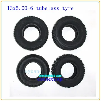 

13 inch tyre ATV Go-kart Four-wheel lawn moweraccessories 13X5.00-6 inch Electric scooter tubeless Wheel tires Vacuum tyres