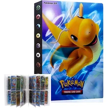 Binder para cartões de brinquedo cartão titular coleção manual cartão de negociação álbum para pokemon detém até 240 cartões de negociação