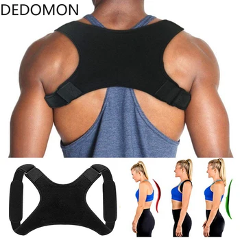 

Medical Adjustable Clavicle Posture Corrector Men Woemen Upper Back Brace Shoulder Lumbar Support Belt Corset Posture Correction