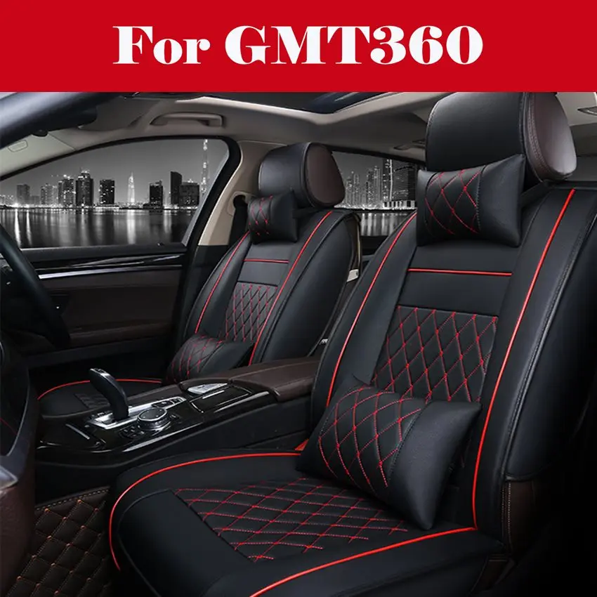 Luxury PU Leather Auto Car Seat Covers 5 Seats car seat cover