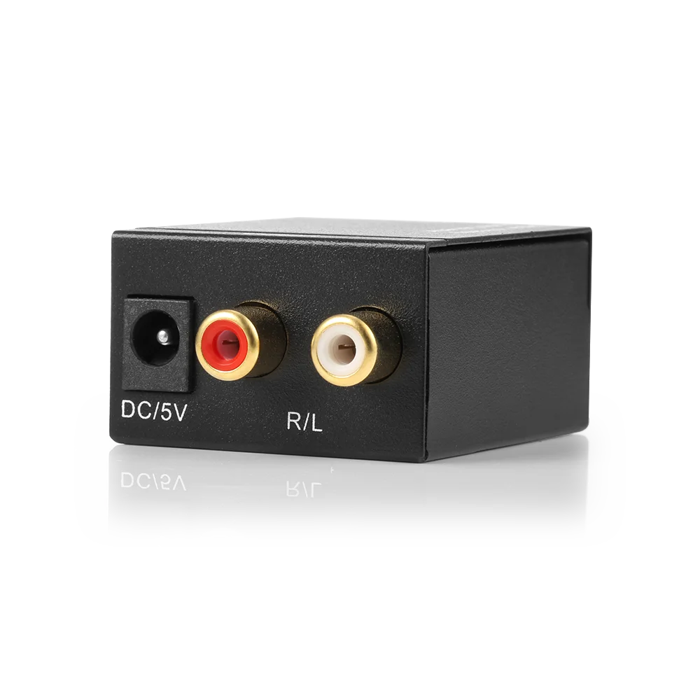 3,5 мм Jack 2* RCA цифровой аналоговый аудио усилитель конвертера ...