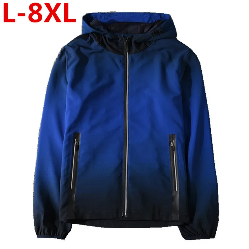 

new big size Jacket trench coat 7XL 6XL 5XL 4XL 3XL Spring Autumn Season Man The Jacket Men's Wear Loose Coat