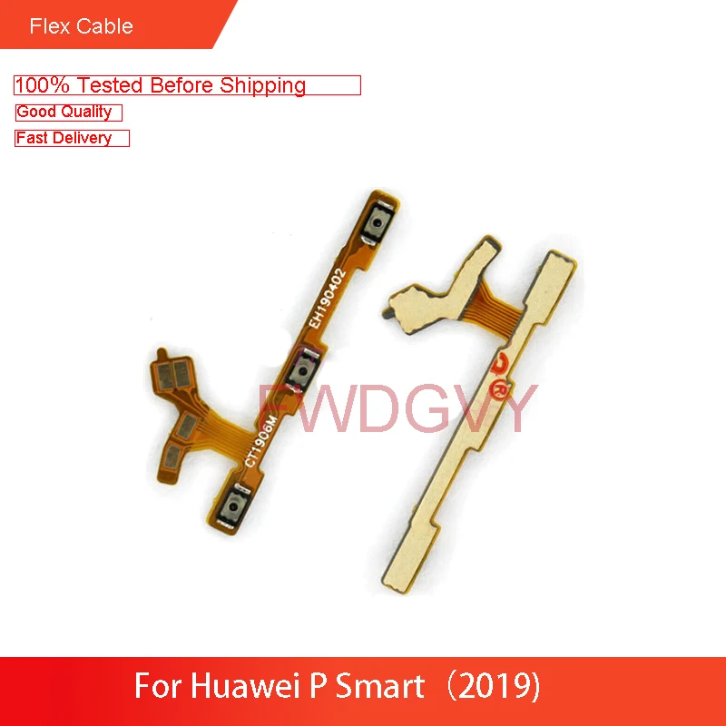 Замена для Huawei P Smart(2019) гибкий кабель громкости питания ВКЛ./ВЫКЛ. Боковой