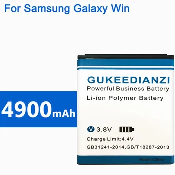 

GUKEEDIANZI 4900mAh Phone Battery EB585157LU For Samsung Galaxy Win I8552 I8558 I8550 I869 I8530 GT-I8552 GT-I8530 Safe Battery