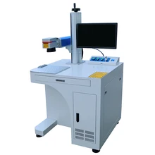 

20W 30W 50W fiber laser marking machine marked can word and Picture on Tin Cans asy to operate