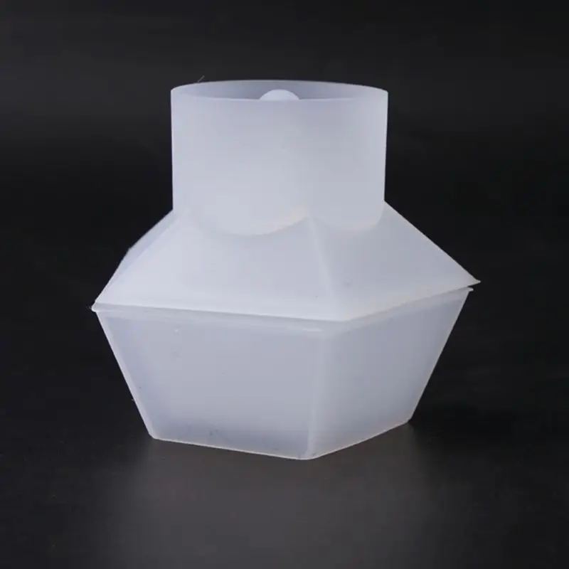 Подарочная коробка, силиконовая форма, сделай сам, кристалл, эпоксидная форма, ювелирные изделия, Пентагон, коробки для хранения, УФ смола, ремесла, изготовление