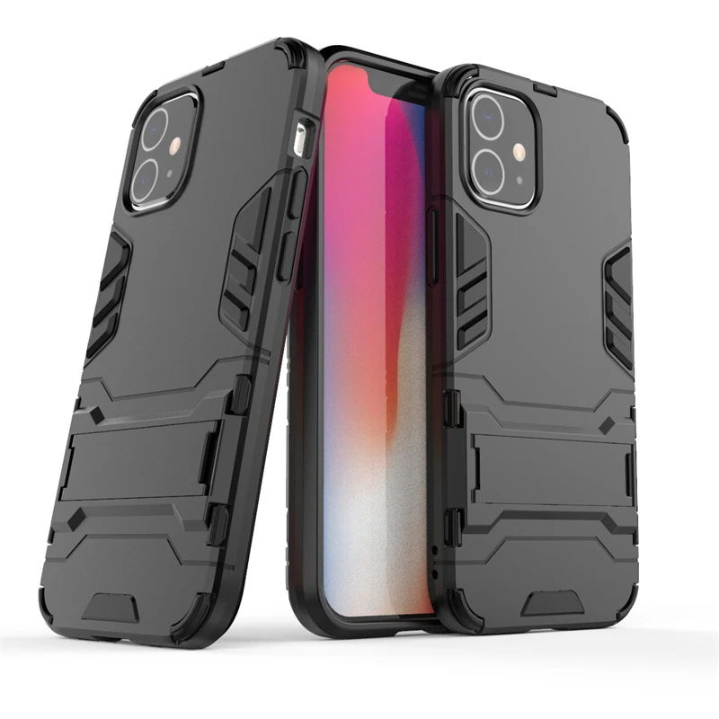 Для обложки iPhone 12 Mini чехол для Capas противоударный бронированный жесткий SE 2020 7 8 Plus