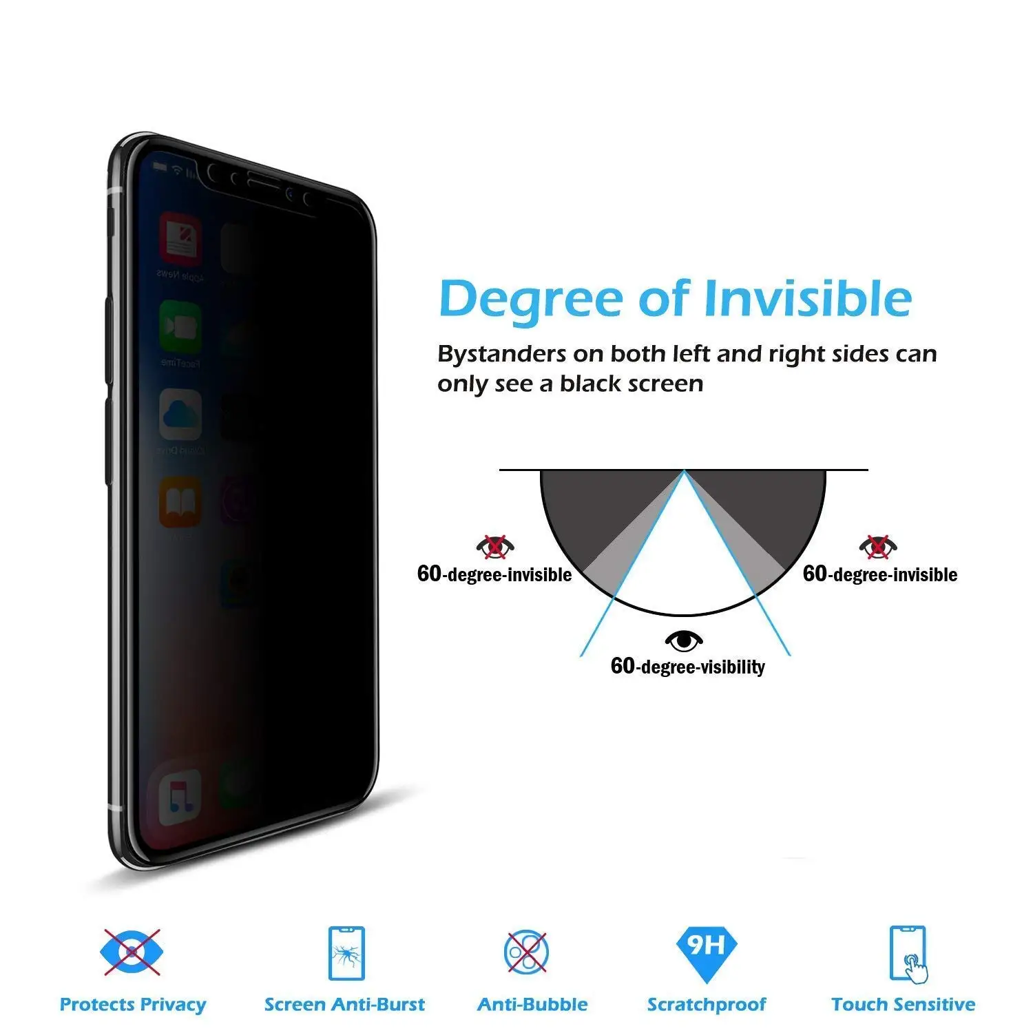 Анти шпионская пленка Защитное стекло для Oneplus 7T 6 5T 3T 3 9H защитное закаленное