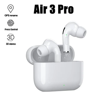 

Air 3 tws pro wireless headphone bluetooth earphone In-ear headphones with microphone handfree earpiece popsocket sport ear buds