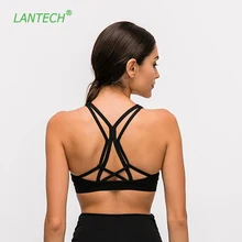 LANTECH, Женский фитнес-Бюстгалтер для йоги и бега, сексуальная женская спортивная одежда, спортивный топ, спортивный бюстгальтер, бюстгальтеры, спортивная одежда, спортивные бюстгальтеры для тренировок, тренажерного зала