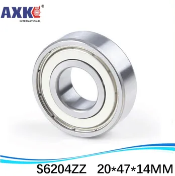 

Deep Groove Ball Bearings Free Shipping SUS440C Environmental Corrosion Resistant Stainless Steel 2pcs S6204ZZ 20*47*14 Mm * AXK