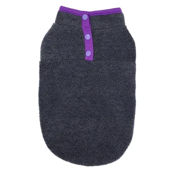 

Winter Dog Vest Soft Fleece Clothes for Small Dogs Solid Color Dog Tshirt With Dog Harness Leash Pug Yorks Coat