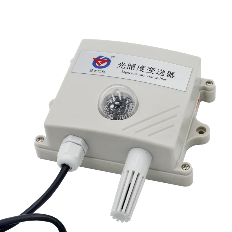 Illumination light transmitter illuminance sensor collector intensity meter 485MODBUS temperature accuracy: ±0.3°C | Инструменты