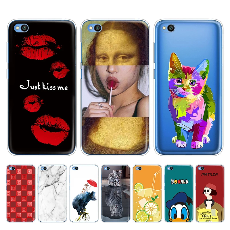 Silicone Phone Case for Xiaomi Redmi GO Coque Soft DIY Painted Cover TPU Shells Bags Cute Fandas |