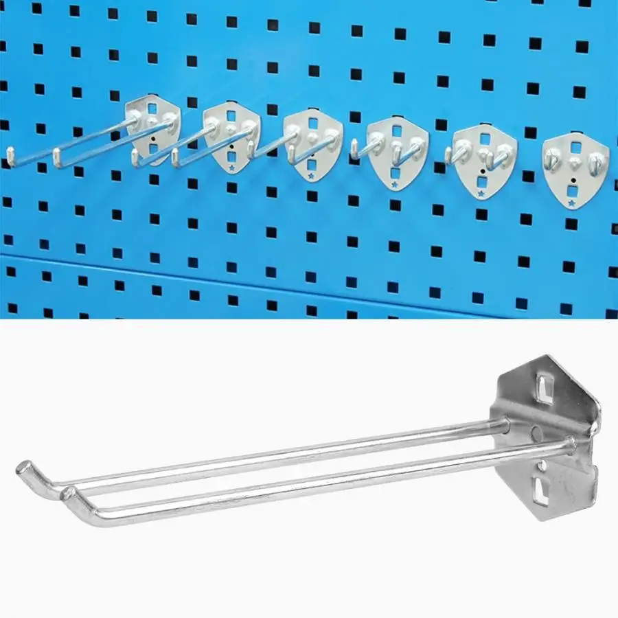 Настенный Крепежный крюк для Pegboard 5 шт. стойка хранения инструментов подставка