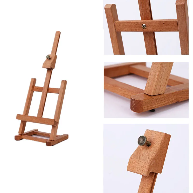 Wooden Sketch Easel For Artists Painting Stand Adjustable