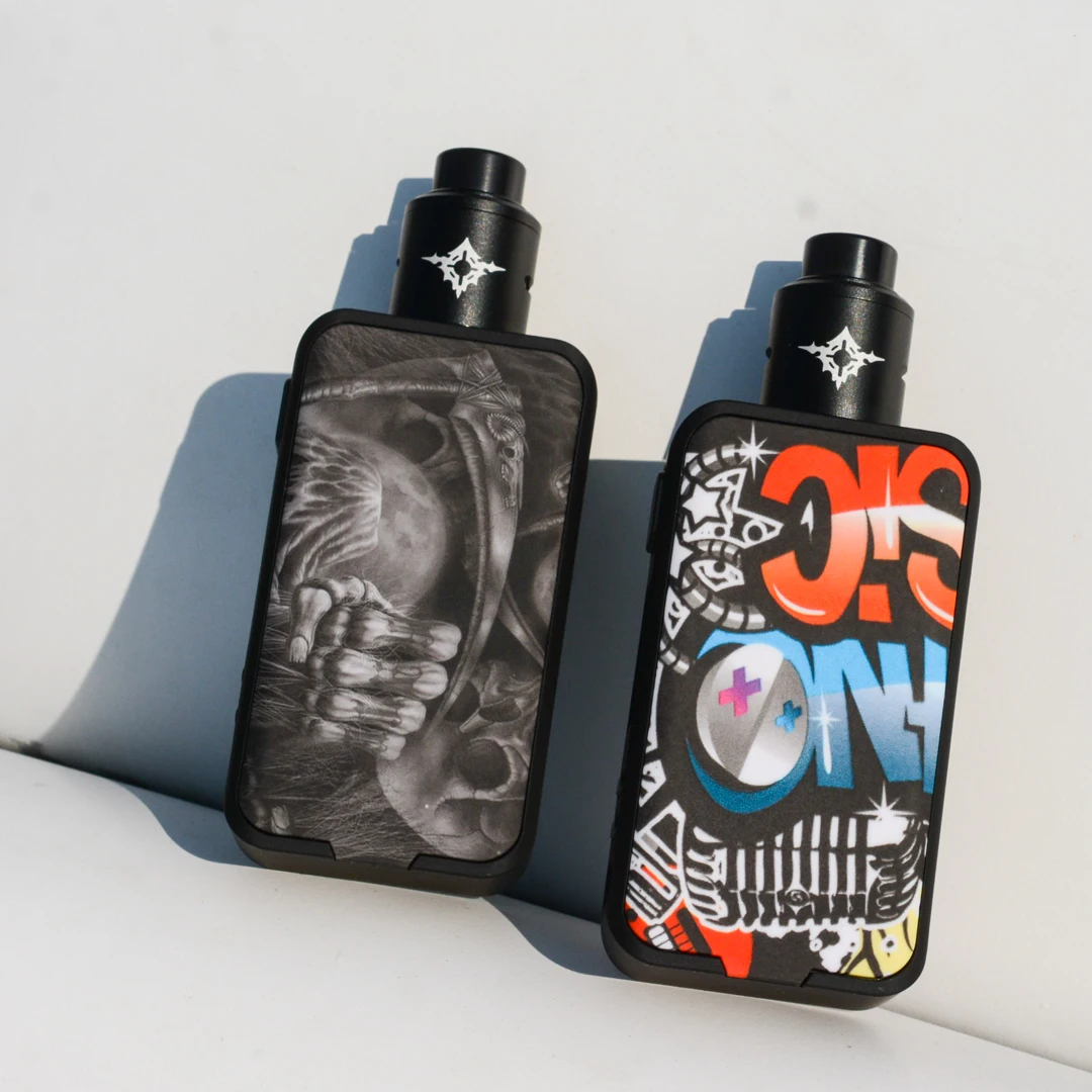 Набор Vape Rincoe Manto pro 228 Вт RDA набор питание от двух аккумуляторов 18650 с 510 позолоченной резьбой электронный набор cigarrete