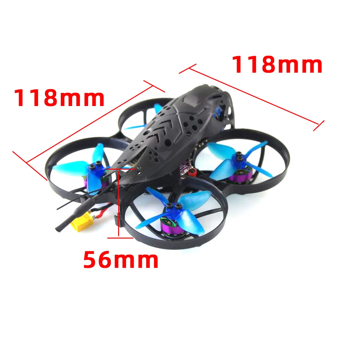 GEELANG UFO-85X 85 мм 4 K Cinewhoop 3-4S FPV гоночный Дрон BNF/PNP Супра F4 Caddx Tarsier Cam DVR 1204 KV5000 бесщеточный Квадрокоптер