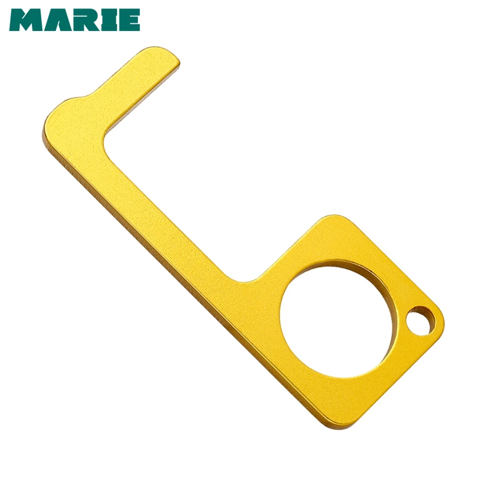 MARIE KM001 Portable Hygiene No-Touch EDC Door Opener Hand Antimicrobial Elevator Door handle Presser Tool 2020 New-16