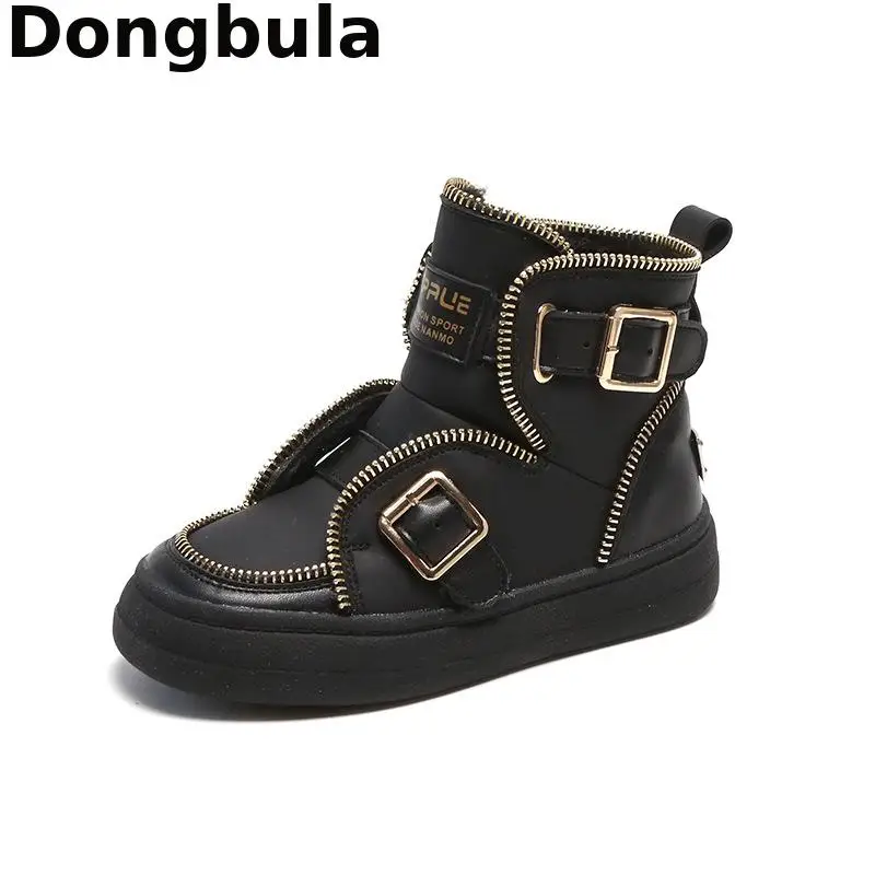 

Winter Kids Shoes New Fashion Sports Children's Snow Boots Warm Boys Girls Cotton Martin Boots Soft Sole Casual Girls Sneakers