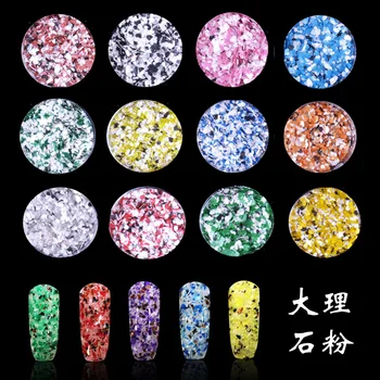 

Best quality Nail Glitter Flakes 3D Sequins Paillette Powder Charm Nail Art Decoration Manicure tools P28