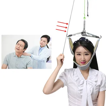 

Braces & Supports Neck Posture Corrector Cervical vertebra Traction Exercise Frame Doors Suspension With Traction Belt