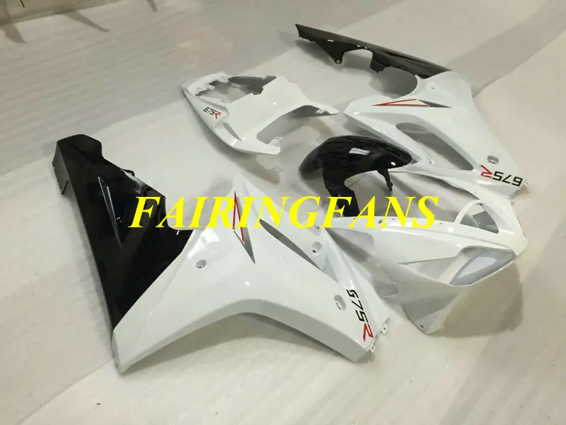 Инъекции Обтекатели на кузов для Triumph Daytona 675 06 07 09 DAYTONA 675 2006 2007 2008 Белый обтекатель средства ухода за кожей комплект+ подарки DW11