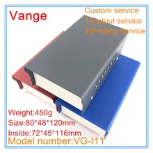 1 шт./лот провод разъем розетка коробка diy 80*48*120 мм Железный проект металлический корпус Чехлы корпус pcb модуль электрического прибора