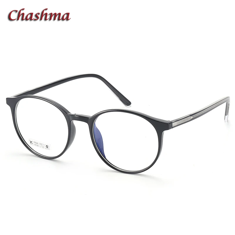 

Chashma Women TR90 Flexible Frame Light Eyeglass Teens Optical Prescription Lenses Spectalces for Men