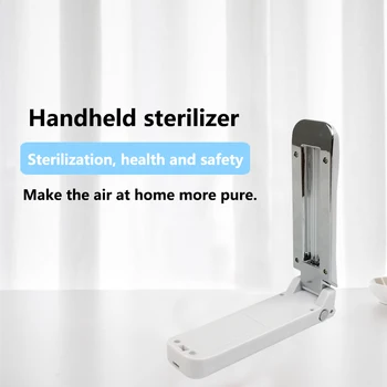 

Foldable Quartz Lamp UVC Sterilizer Wand Mini Portable Bactericidal Lamp Germicidal Home Classroom Ultraviolet Germicidal Lights