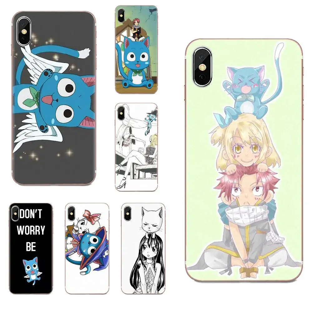 Чехол из ТПУ для Huawei Honor Mate Nova Note 20 20s 30 5 5I 5T 6 7I 7C 8A 8X 9X 10 Pro Lite Play Сказочный хвост Happy Aye