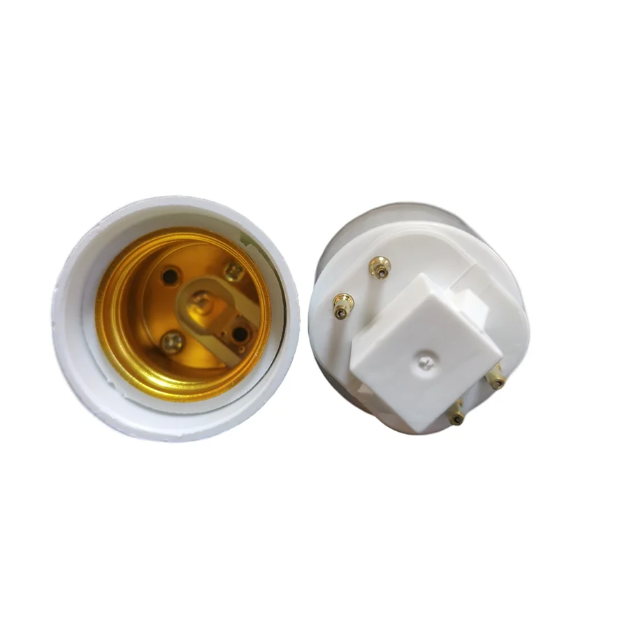 Adattatore Da Lampada A Pin G24 A Vite E27, Convertitore Per Lampade LED, Universale Per Casa