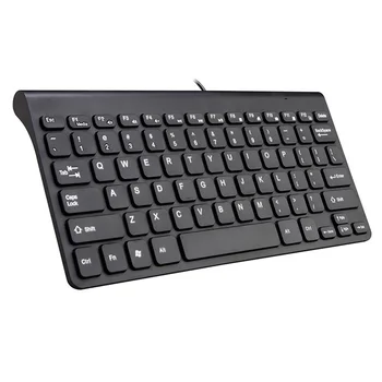 

Universal Sensitive Stylish Wired USB Interface Lightweight Professional Multimedia Laptops Keyboard 78 Keys Practical PC