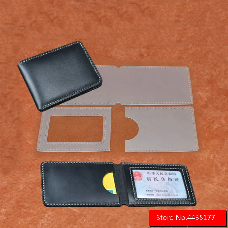Handmade leather tools DIY certificate package card package drawing PVC version leather tools leather craft tool kit leather craft tools leather craft tool