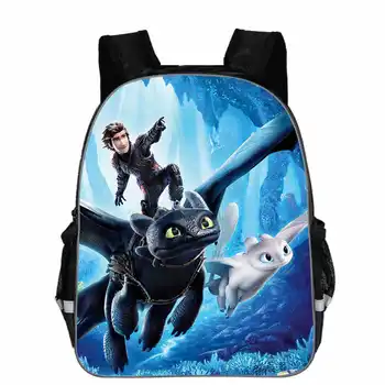 

16 Inch How to Train Your Dragon 3 Children School Bags Orthopedic Backpack Kids School Boys Girls Mochila Infantil Catoon Bags