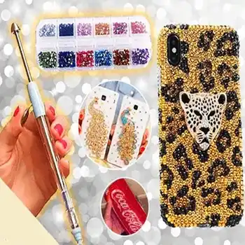 

Vip Embroidery Diamond Painting Tools DIY Manual Point Drill Pen Multifunctional Point Drill Rhinestone DiamoNd