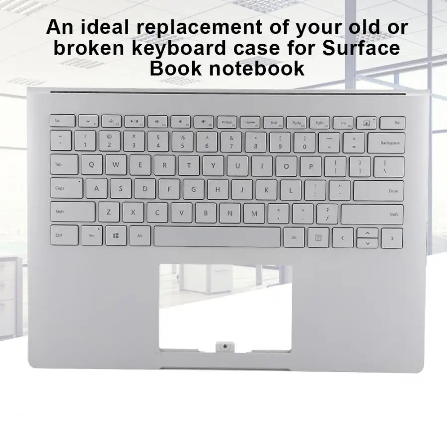 Для microsoft Surface Book 1st 1703 1704 1705 1706 чехол для клавиатуры Замена Серебряный