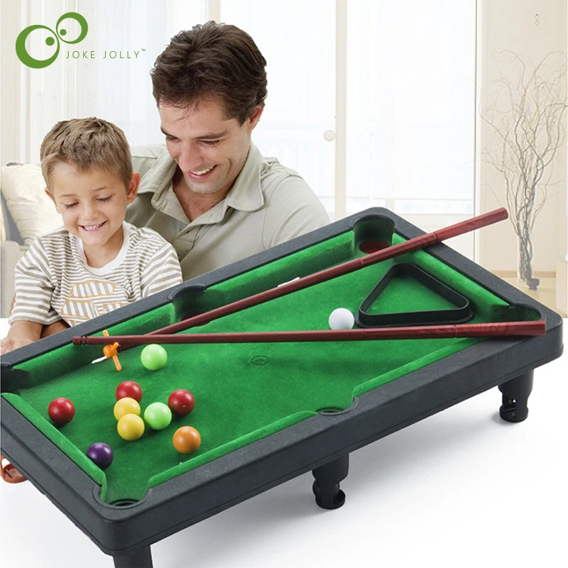 

1Set Board Games Children Mini Billiards Snooker Toy Home Party Games Kids Boys Parent Child Interaction Game Education Toys ZXH
