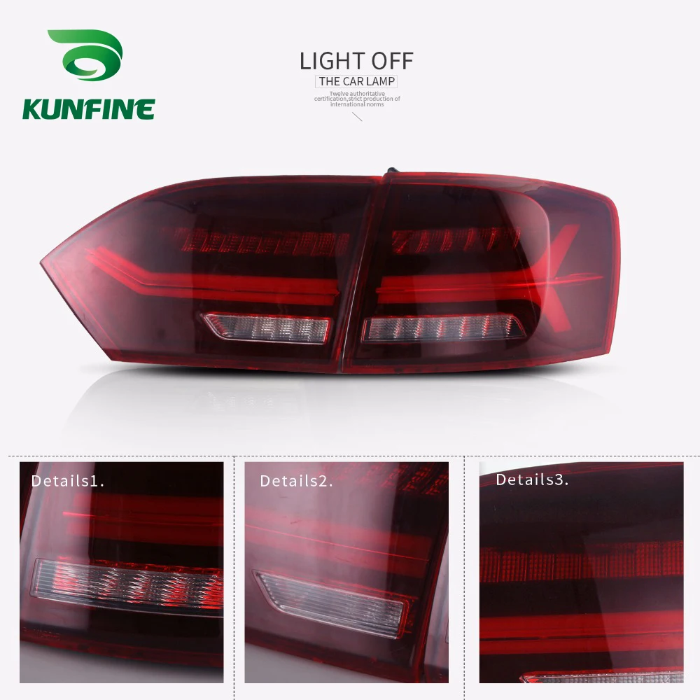 Car Tail Light Assembly For VW Jetta MK6 Sagitar 2012-2014 Brake Light With Turning Signal Light Car led Tail light
