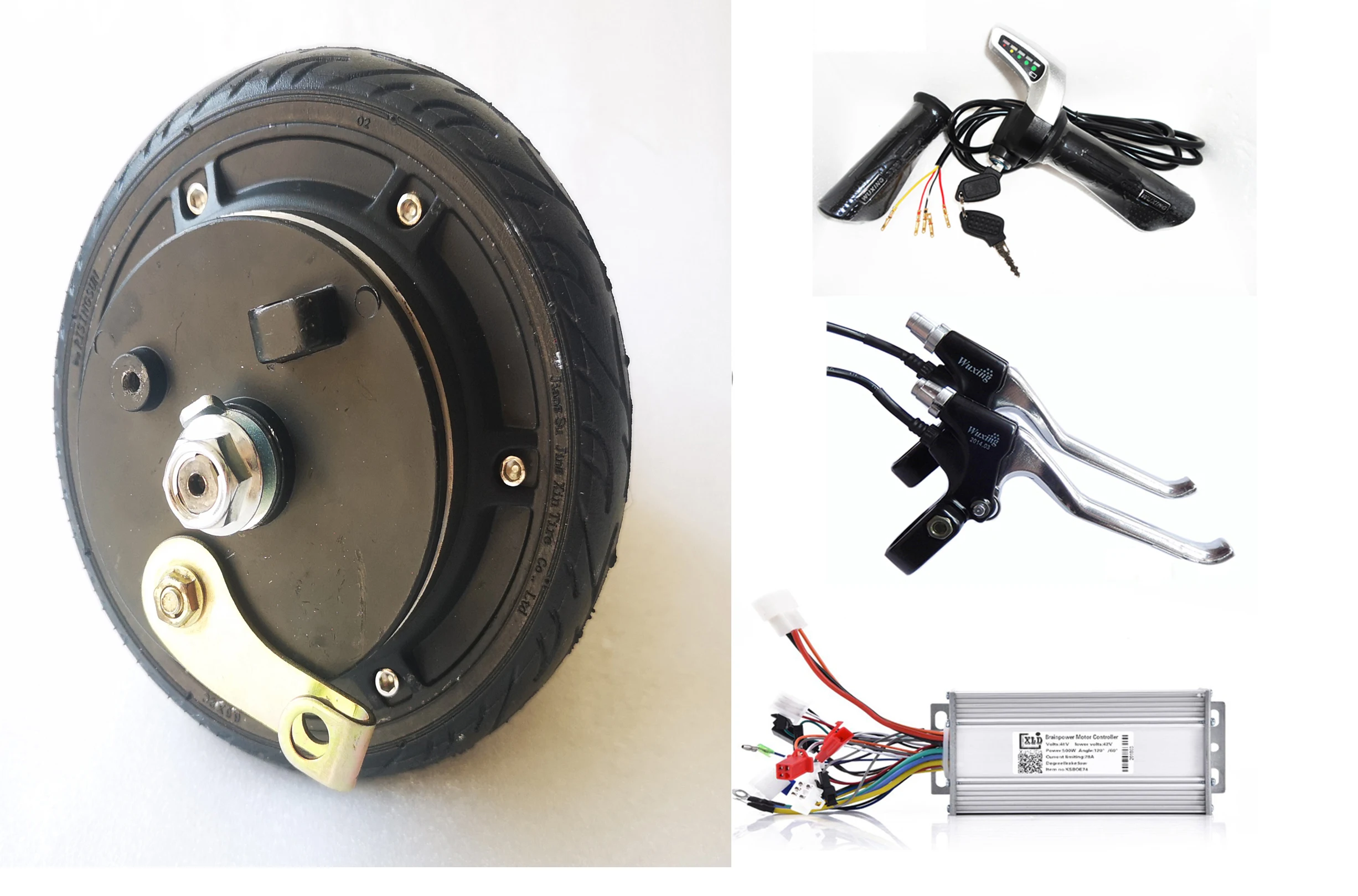 6" 36V 250W electric 2 wheel scooter hub motor kit electric scooter