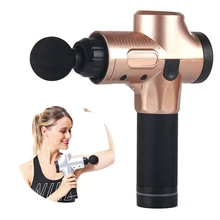 Профессиональный тканевый массажный пистолет, массажер для глубоких мышц, пистолет, беспроводное лечение вибрацией, массажер для тела, снимающий боль, массаж, устройство для здоровья