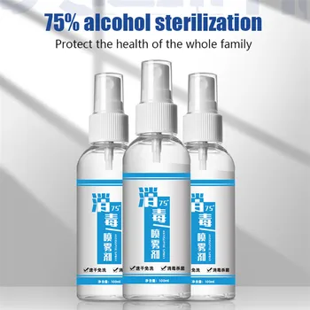 

100Ml 75% Alcohol Hand Gel Disinfection Sterilization Hands Free Water Efficient Disinfection Handdes Infecting Safety Spray