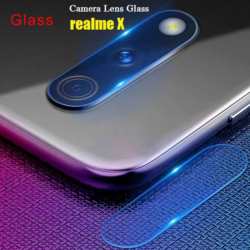

HD Clear Camera Lens Glass for Realme XT X 2 3 Pro Back Camera Len Screen Protector Tempered Glass for OPPO Realme 5 Pro Q C2