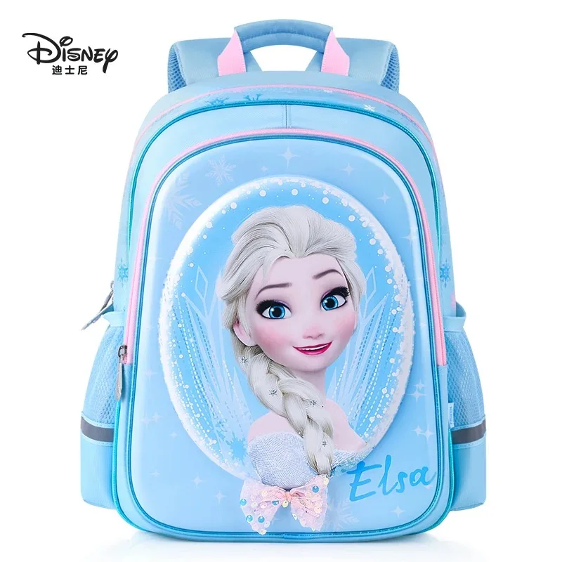21 disney замороженные рюкзак в стиле Эльзы и Анны Снежная королева Футболка с изображением персонажей видеоигр школьные сумки Большие размеры дышащая начальной школы рюкзак для девочек, подарок - Цвет: 21