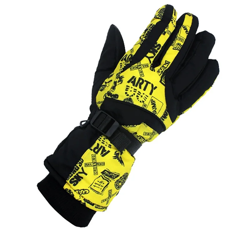 Зимние перчатки ветрозащитный для велоспорта теплые перчатки уличная спортивная одежда лыжные перчатки
