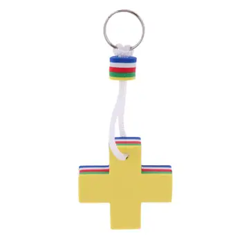 

Cross Shape Floating Key Ring Water Buoyant Marine Boat Key Float