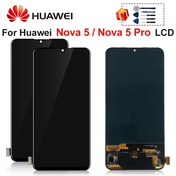 

6.39" Screen For Huawei Nova 5 Pro LCD Display Touch Digitizer Screen For Huawei Nova5 Pro Nova 5 LCD Screen Assembly
