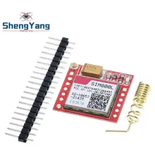 1 шт. ShengYang маленький SIM800L GPRS GSM модуль карта MicroSIM Core BOard Quad-band ttl последовательный порт