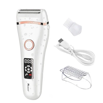 

Electric Shaver Waterproof Razor Multi-Part Trim Smooth and Painless Lady Depilation Trimmer Depilatory Fine Washing Machine